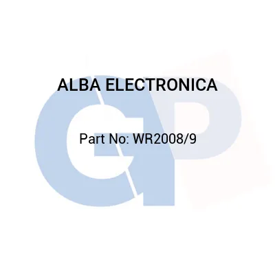 ALBA ELECTRONICA WR2008/9