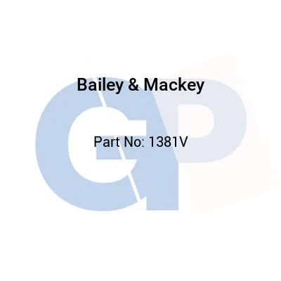 Bailey & Mackey 1381V