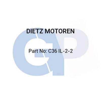 DIETZ MOTOREN C36 IL-2-2