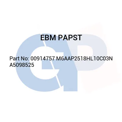 EBM PAPST 00914757 M6AAP2518HL10C03N A5098525
