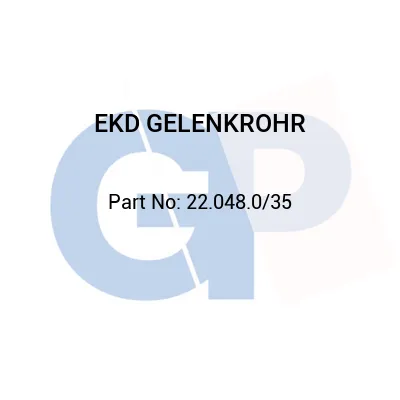EKD GELENKROHR 22.048.0/35