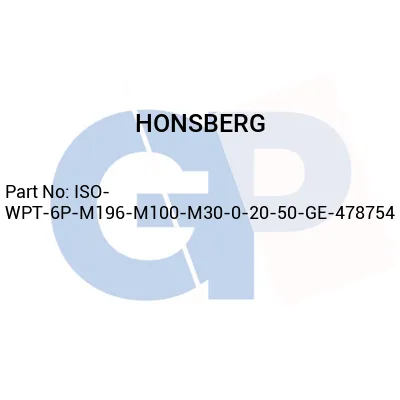HONSBERG ISO-WPT-6P-M196-M100-M30-0-20-50-GE-478754