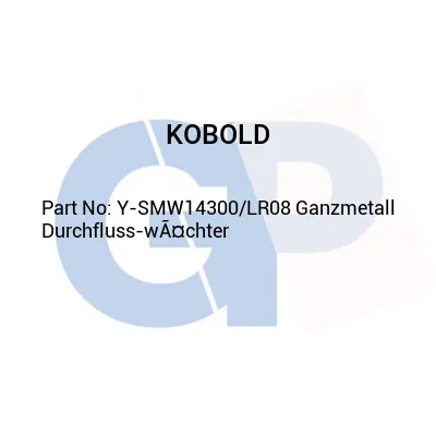 KOBOLD Y-SMW14300/LR08 Ganzmetall Durchfluss-wÃ¤chter