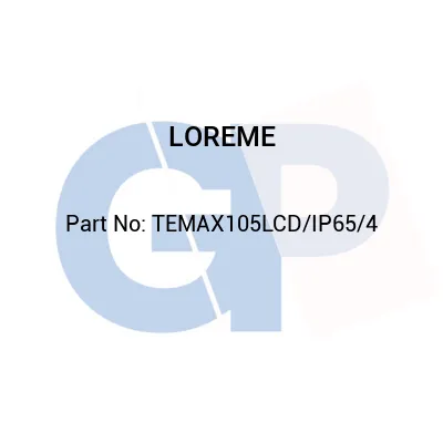 LOREME TEMAX105LCD/IP65/4