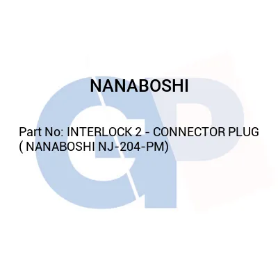NANABOSHI INTERLOCK 2 - CONNECTOR PLUG ( NANABOSHI NJ-204-PM)
