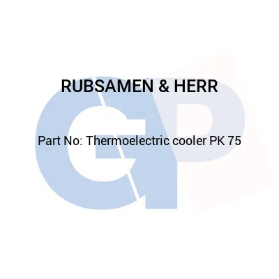 RUBSAMEN & HERR Thermoelectric cooler PK 75