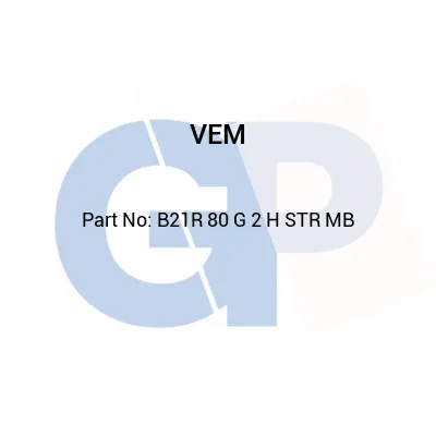 VEM B21R 80 G 2 H STR MB